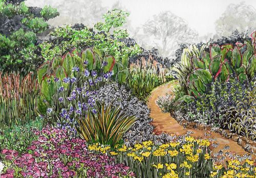 Garden Illustration 100