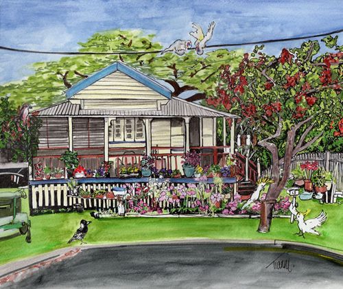 House Illustration 101
