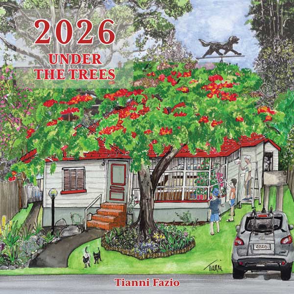 2026 Calendar - Under the Trees by Tianni Fazio